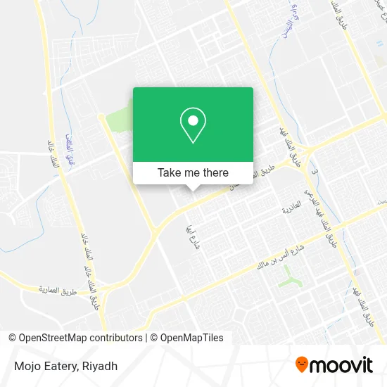 Mojo Eatery map