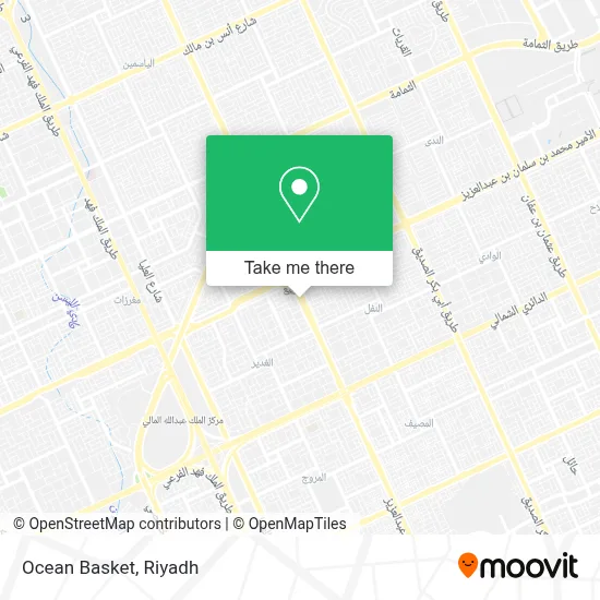 Ocean Basket map