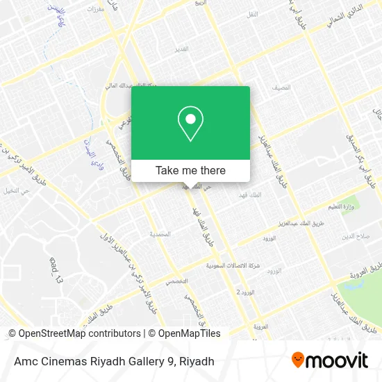Amc Cinemas Riyadh Gallery 9 map