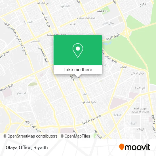 Olaya Office map