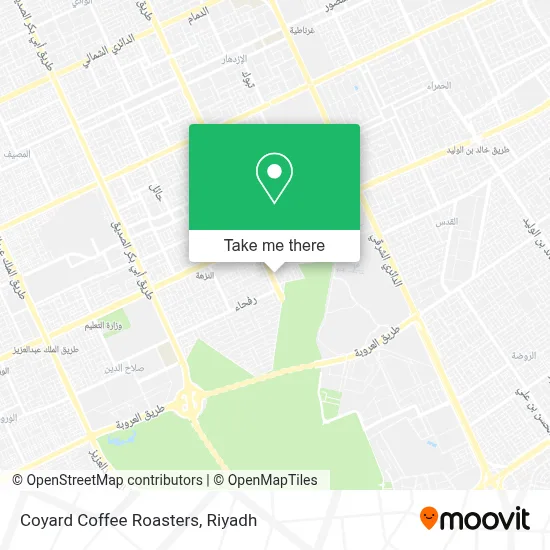Coyard Coffee Roasters map