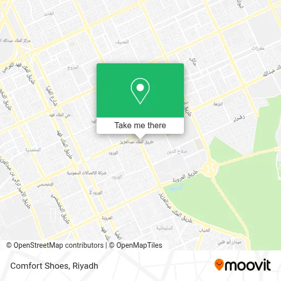 Comfort Shoes map