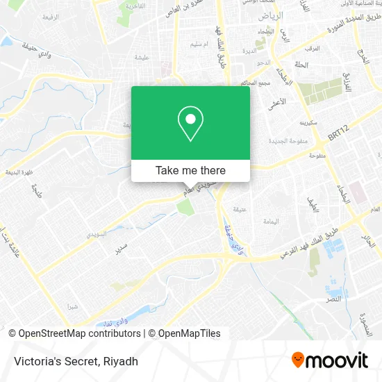 Victoria's Secret map