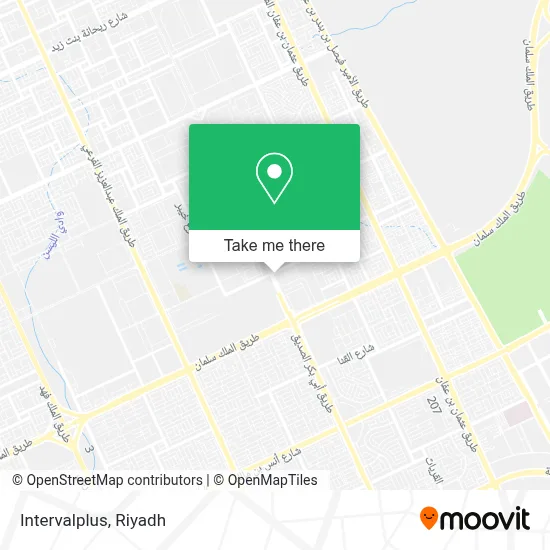 Intervalplus map