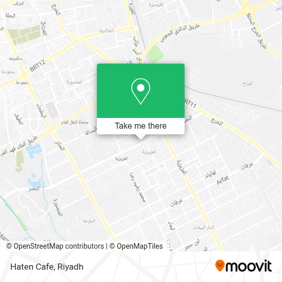 Haten Cafe map