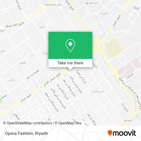 Opera Fashion map