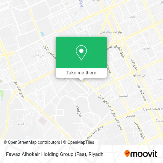 Fawaz Alhokair Holding Group (Fas) map