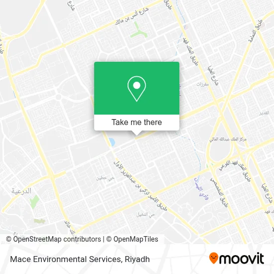 Mace Environmental Services map