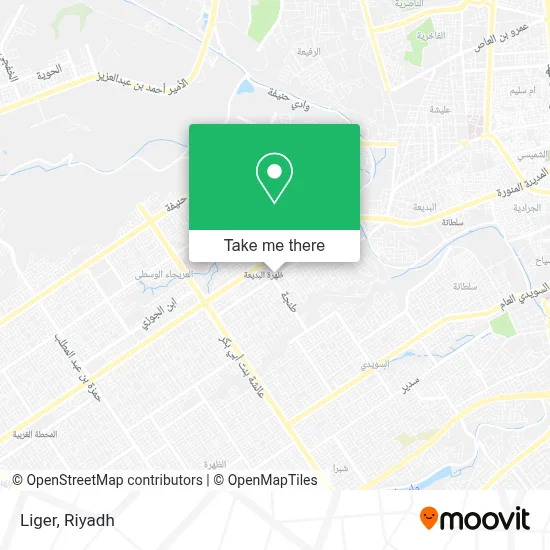 Liger map