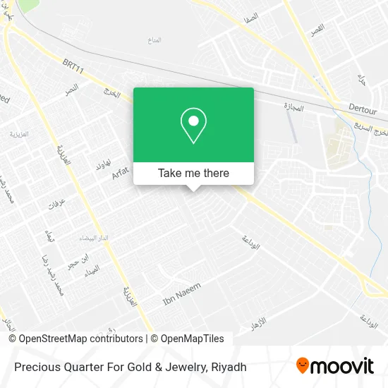 Precious Quarter For Gold & Jewelry map