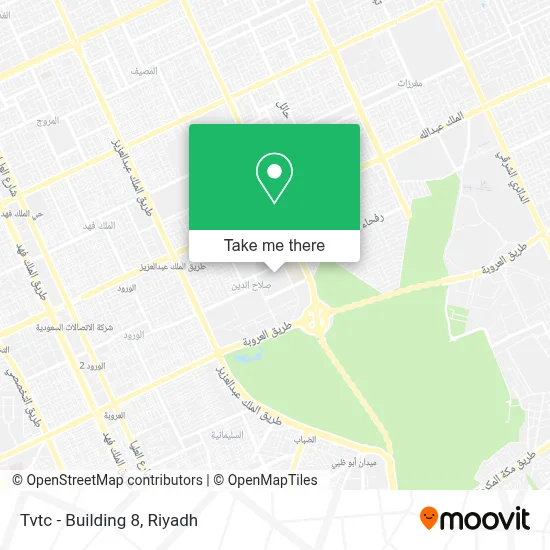 Tvtc - Building 8 map