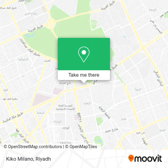 Kiko Milano map