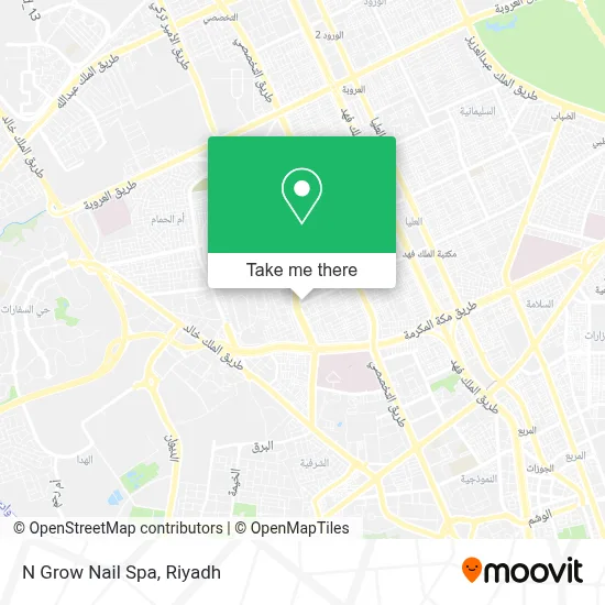 N Grow Nail Spa map