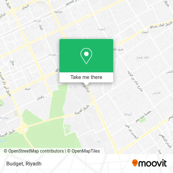 Budget map