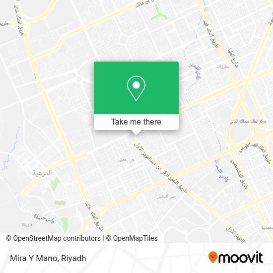 Mira Y Mano map
