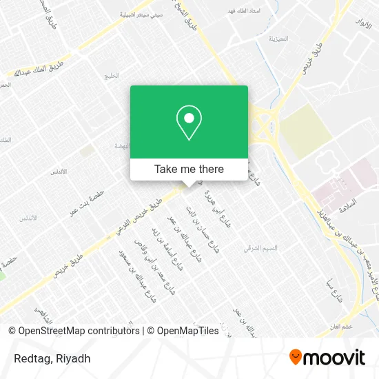 Redtag map