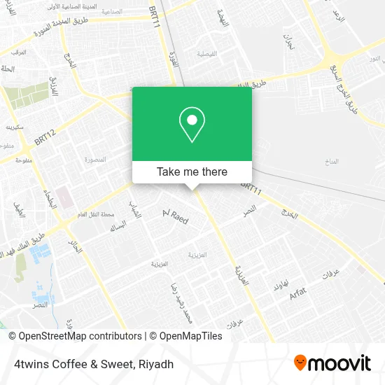 4twins Coffee & Sweet map