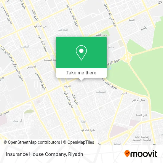 Insurance House Company map