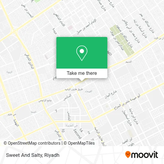 Sweet And Salty map