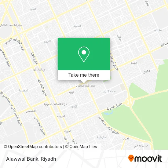 Alawwal Bank map