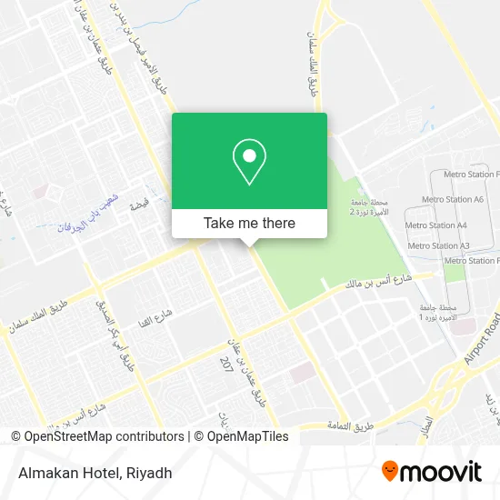 Almakan Hotel map