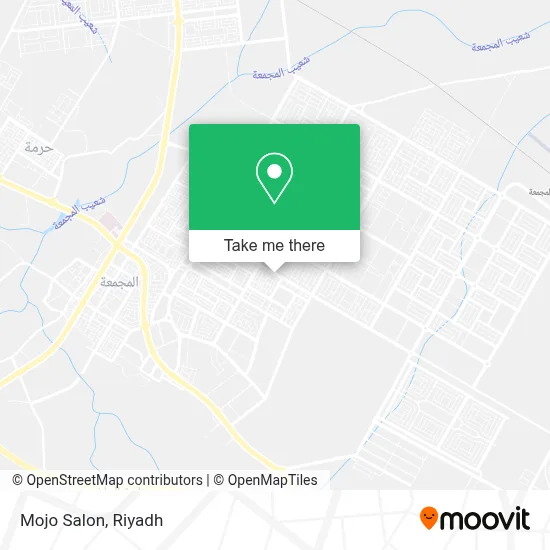 Mojo Salon map