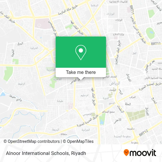 Alnoor International Schools map