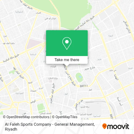 Al Faleh Sports Company - General Management map