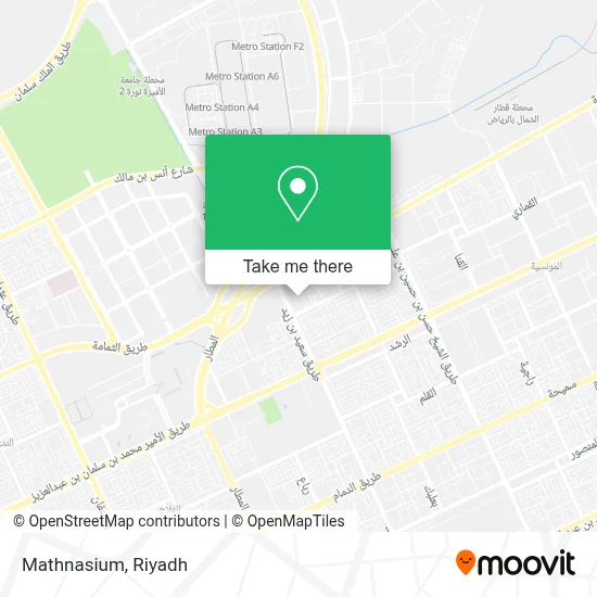 Mathnasium map