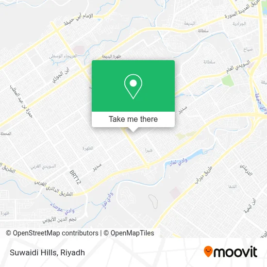 Suwaidi Hills map