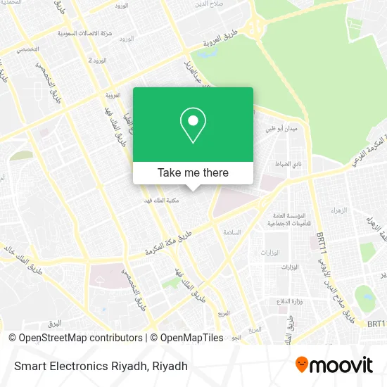 Smart Electronics Riyadh map