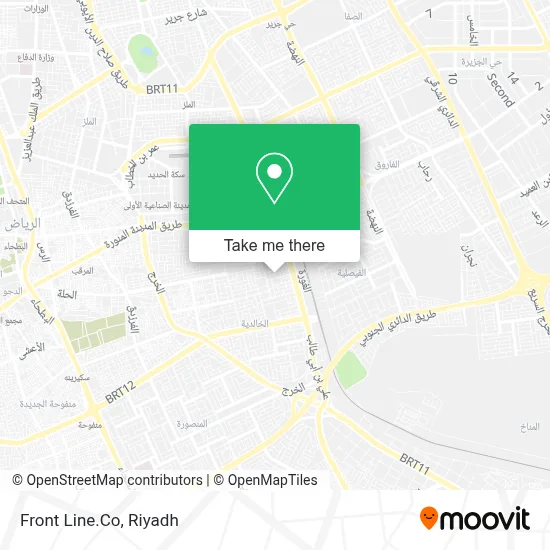 Front Line.Co map