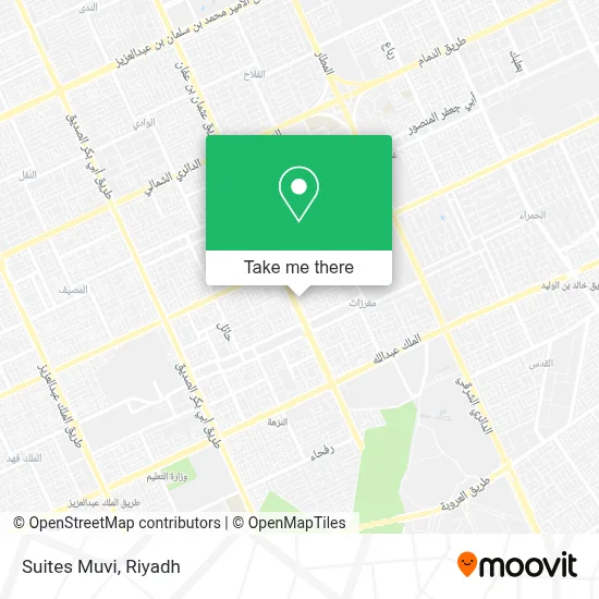Suites Muvi map