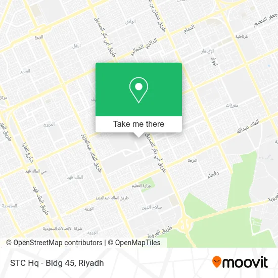 STC Hq - Bldg 45 map