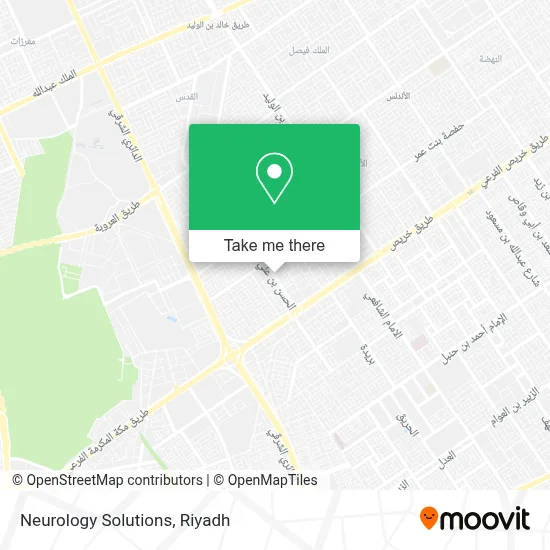 Neurology Solutions map