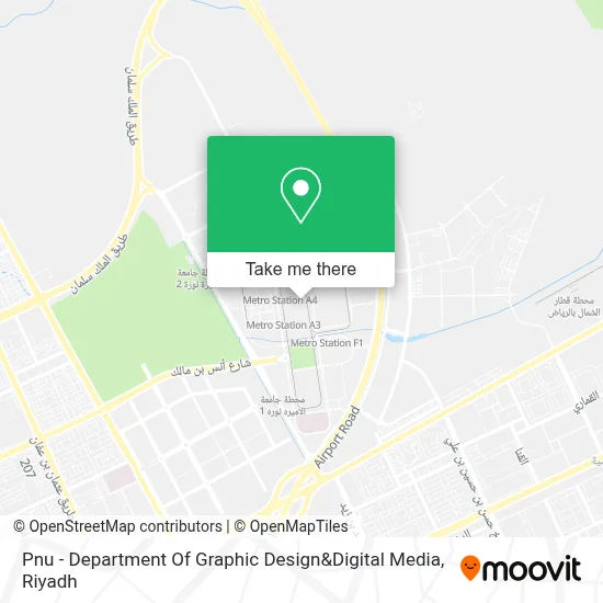 Pnu - Department Of Graphic Design&Digital Media map