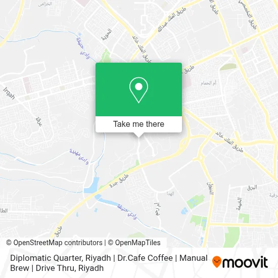 Diplomatic Quarter, Riyadh | Dr.Cafe Coffee | Manual Brew | Drive Thru map