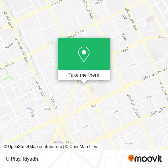 U Play map