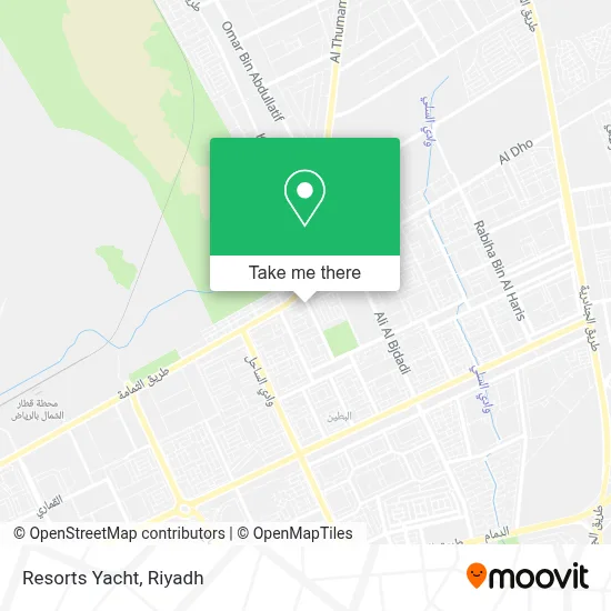 Resorts Yacht map