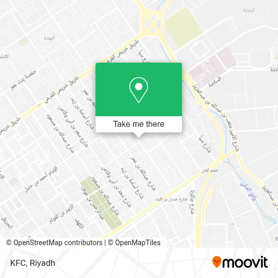 KFC map