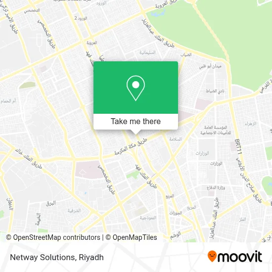 Netway Solutions map
