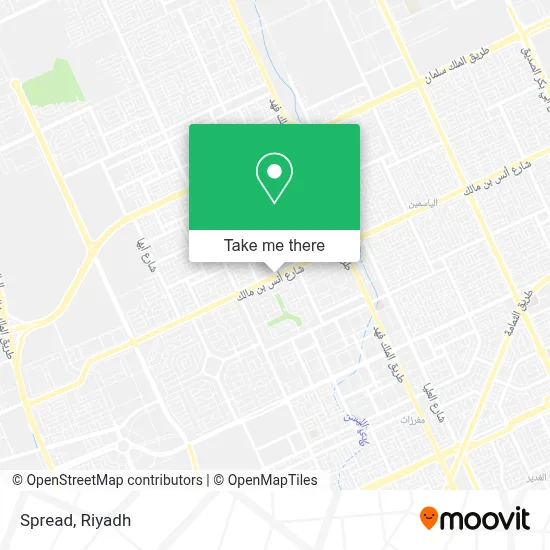 Spread map