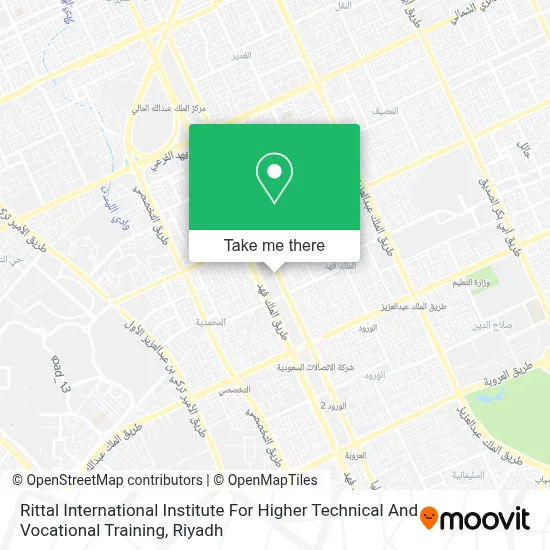 Rittal International Institute For Higher Technical And Vocational Training map