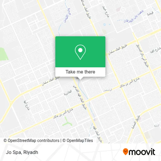 Jo Spa map