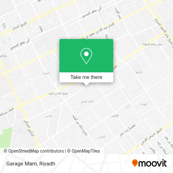 Garage Marn map