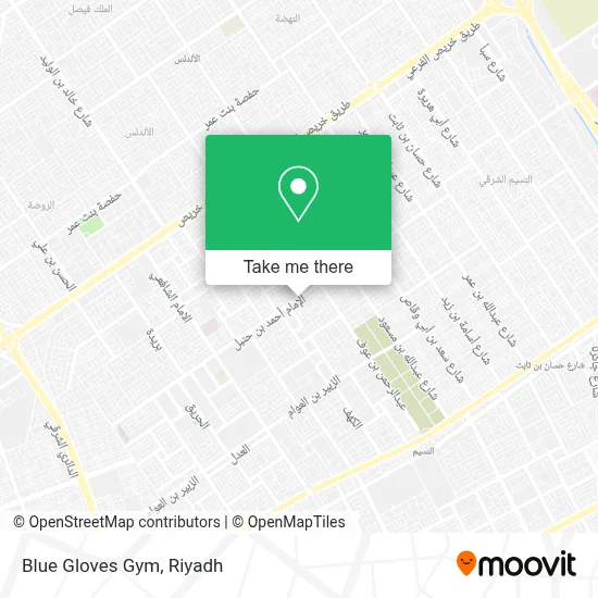 Blue Gloves Gym map
