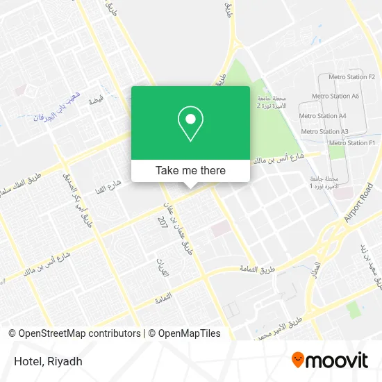 Hotel map
