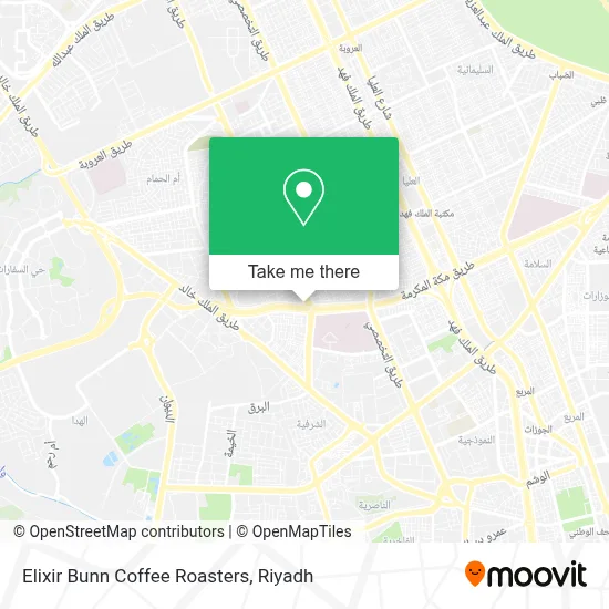 Elixir Bunn Coffee Roasters map