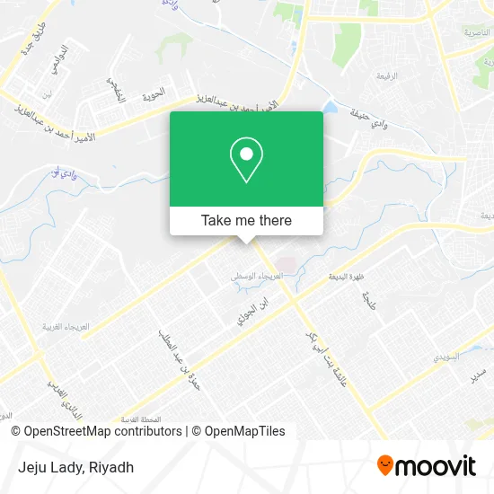 Jeju Lady map