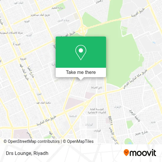 Drs Lounge map